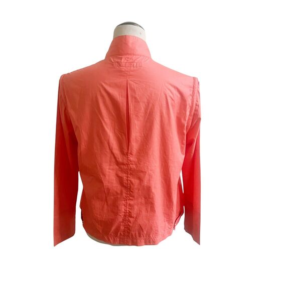 Jamie Sadock Women’s Convertible Sleeve Golf Windbreaker Jacket Medium Coral - Picture 2 of 11